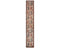 16 Ft Light Brown Aryana Afghan Hand Knotted Veg Dye Wool Runner Rug